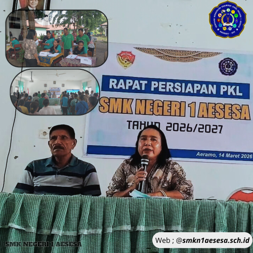 ‎166 Orang Tua Hadiri Rapat Persiapan Praktek Kerja Lapangan (PKL), Kepsek Theresia Tekankan Siswa Jaga Etika